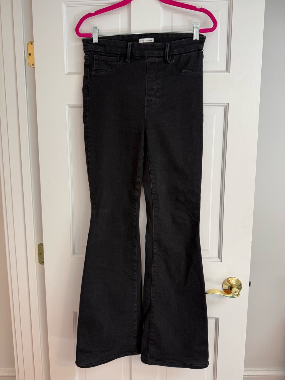 Good American Black High-Waist Jeggings